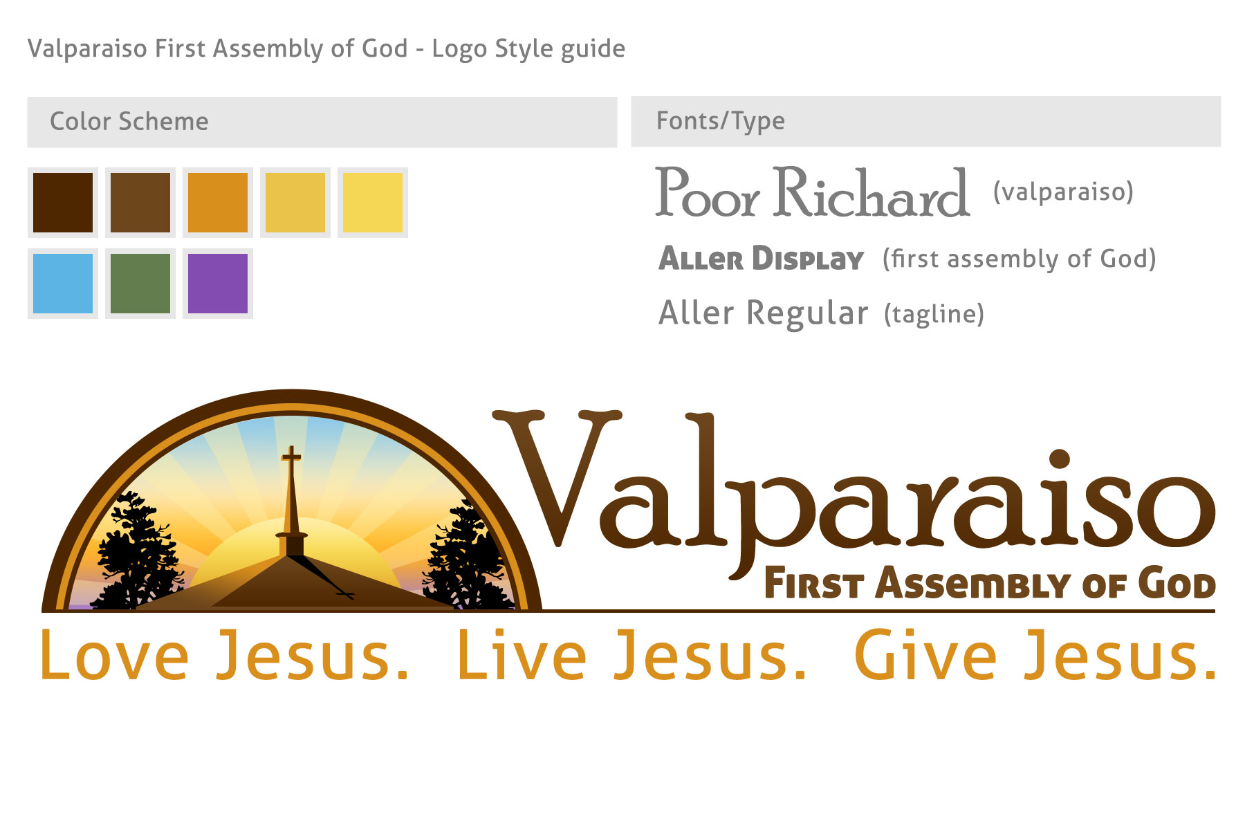 Valparaiso Assembly Of God Church style guide