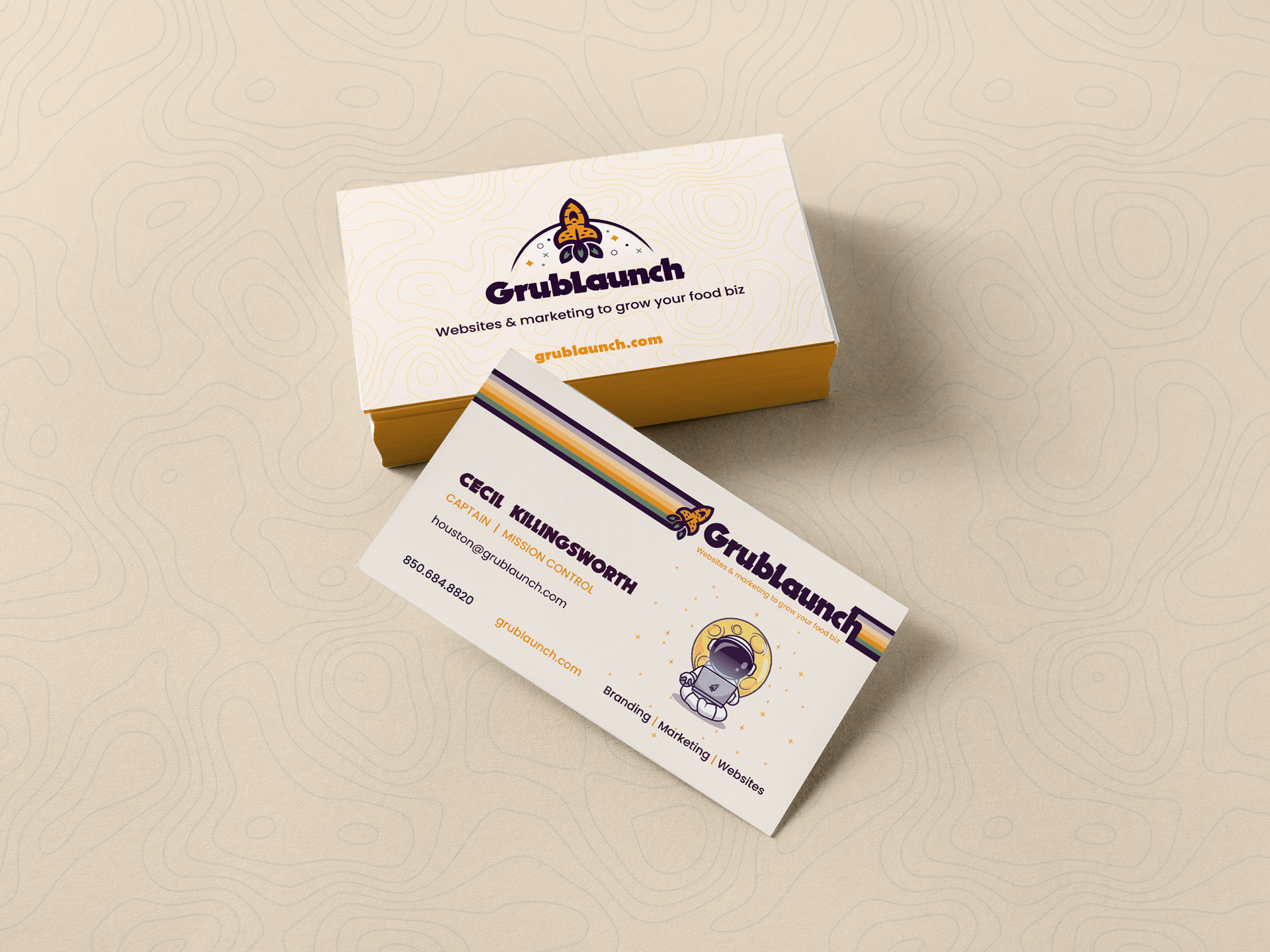 GrubLaunch Business Cards