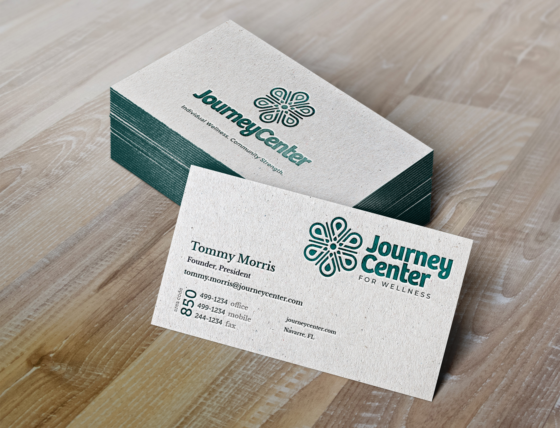 Journey Center business cards