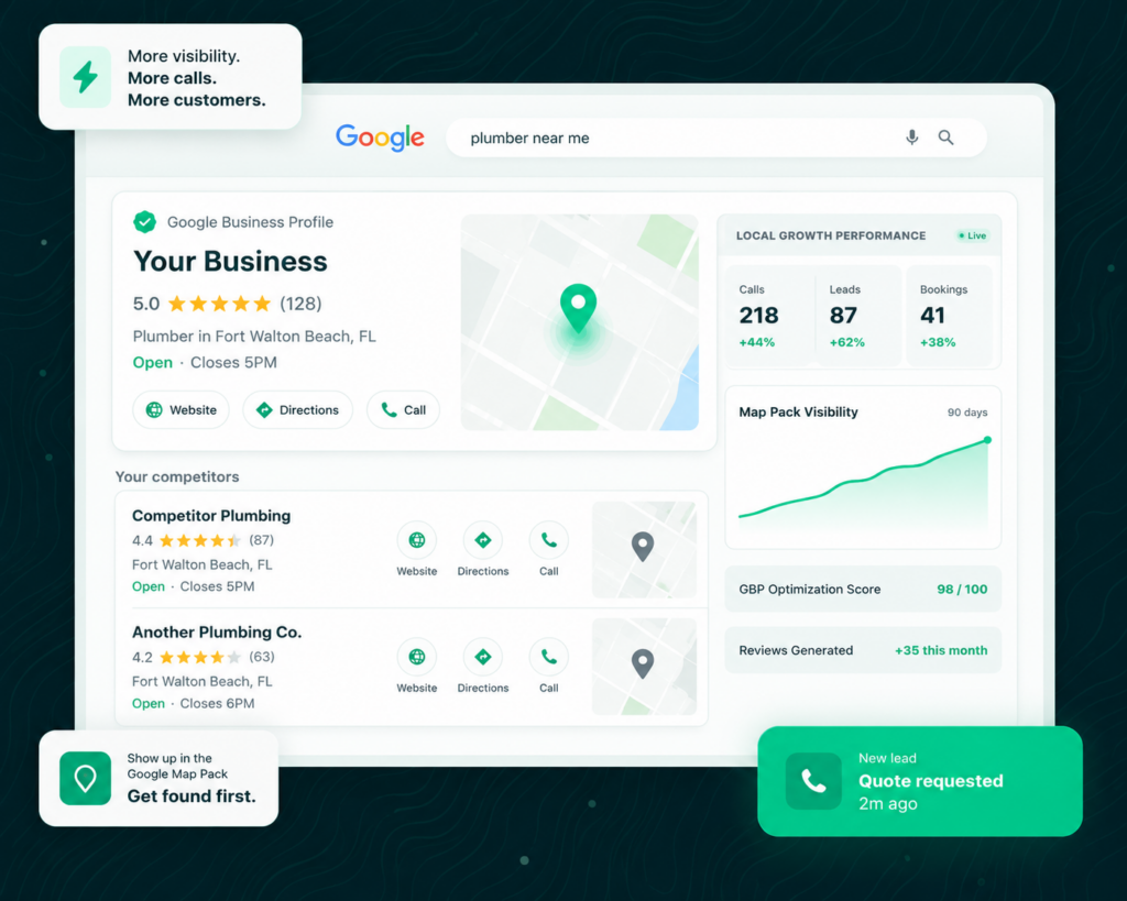 google business profile optimization local seo clk media