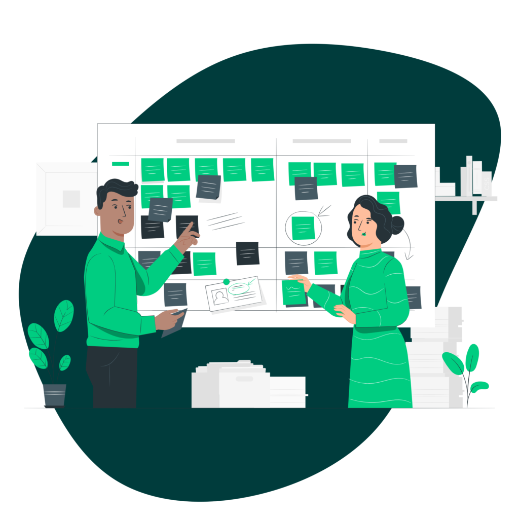 brand strategy design illustration