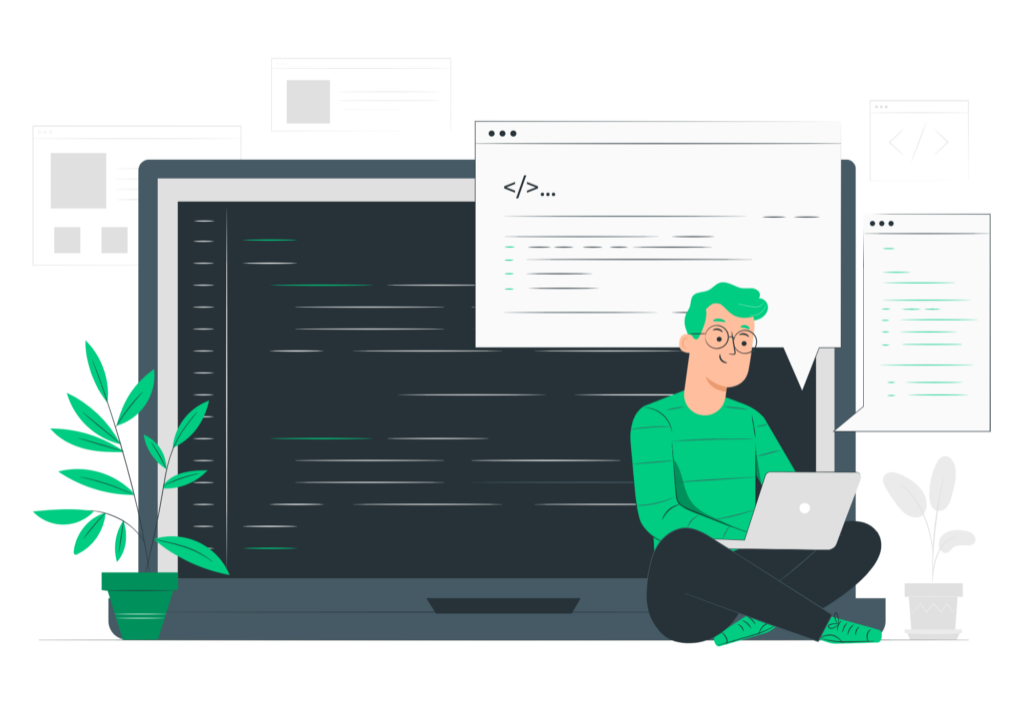 code design illustration